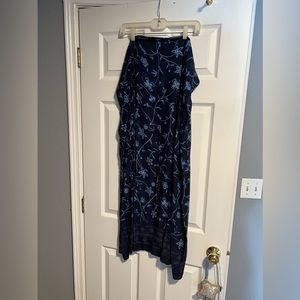 BLUE Sarong. Purchased in India. One size.